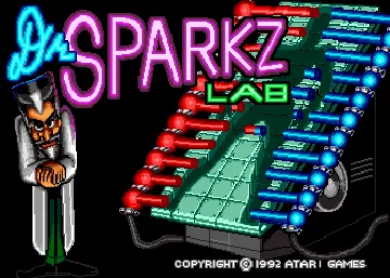 Sparkz (prototype) screen shot title